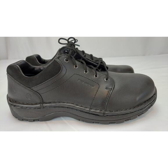 Women's Red Wing Work  Safety Shoes 1623 Comp Toe Black Leather Lace Up  9.5 D - Picture 3 of 10